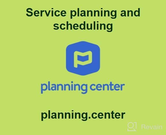 img 1 attached to Planning Center Services review by Dusty Oner