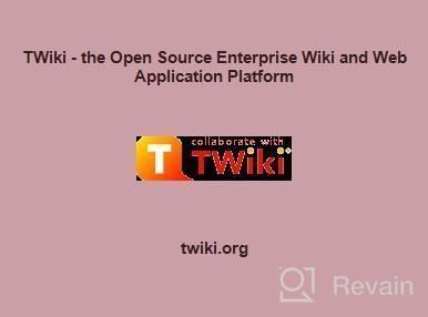 img 1 attached to TWiki review by Marc Zitnik