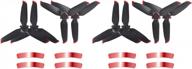 8pcs dji fpv drone propeller accessories 5328s запасные реквизиты замена - globact red логотип