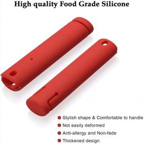 img 2 attached to Red Shockproof Silicone Sleeve With Anti-Losing Lanyard For JUUL – Fironst Protective Case Cover, Anti-Slip And Durable