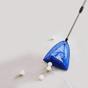 img 2 attached to Effortlessly Pick And Store Table Tennis Balls With TANCHEN'S Foldable Ping Pong Ball Picker And Telescopic Net
