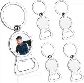 img 4 attached to WBCBEC Sublimation Keychains Boyfriend Personalized