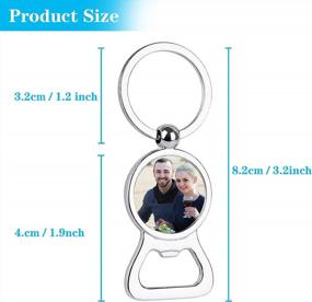 img 3 attached to WBCBEC Sublimation Keychains Boyfriend Personalized