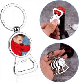 img 2 attached to WBCBEC Sublimation Keychains Boyfriend Personalized