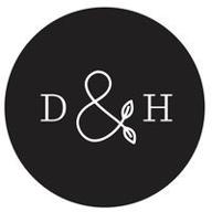 d&h fabrics co logo