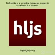 img 1 attached to higlight.js review by Randy Montiel