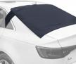protect your vehicle from snow, ice, and sun with rear windscreen cover logo
