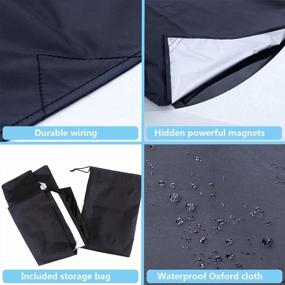 img 2 attached to Protect Your Vehicle From Snow, Ice, And Sun With Rear Windscreen Cover