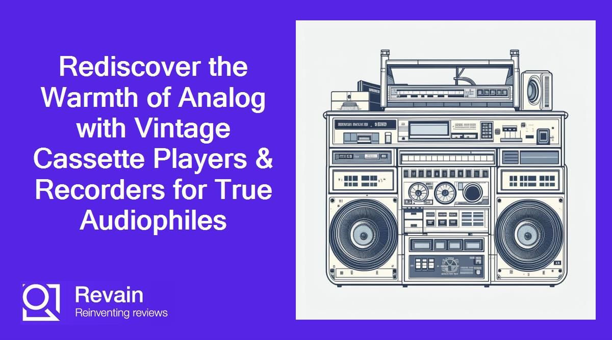 Rediscover the Warmth of Analog with Vintage Cassette Players & Recorders for True Audiophiles