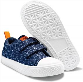 img 4 attached to Playful Patterns: LONECONE Unisex Sneakers For Toddlers And Kids In 7 Eye-Catching Designs