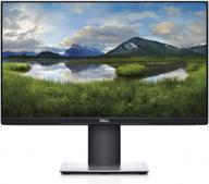 🖥️ dell p2219h-cr 21.5" led lit monitor - renewed with pivot and tilt adjustment, anti-glare coating logo