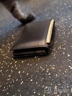 img 1 attached to Travel-Safe Leather Wallets: Men's Card Cases and Money Organizers with Blocking Technology review by Scott Hadlock