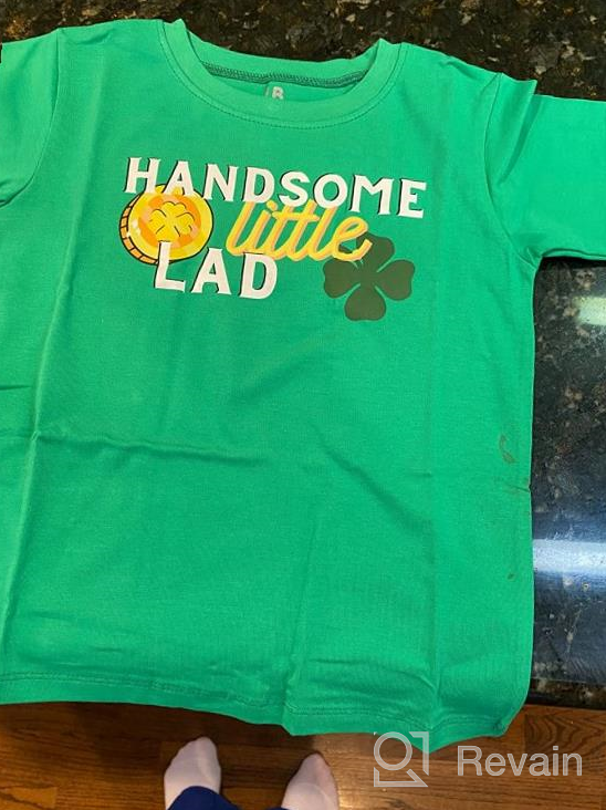 img 1 attached to 🍀 Exclusive Green St Patrick's Day Shirt for Boys - Who Needs Luck review by Rick Turner