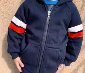 img 4 attached to 🦖 Dinosaur Boys' Clothing: Sherpa Fleece Jacket, Jackets & Coats