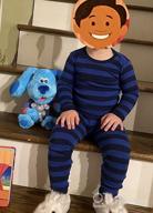 img 1 attached to 100% Cotton Sleepwear: Leveret Striped Kids & Toddler Boys Pajamas 2 Piece PJs Set (Toddler-14 Years) review by Craig Waters