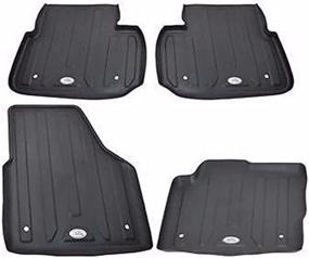 img 1 attached to 🚗 Land Rover Discovery Sport Black Rubber Floor Mats - VPLCS0281