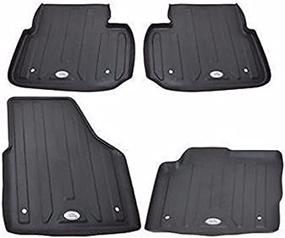 img 4 attached to 🚗 Land Rover Discovery Sport Black Rubber Floor Mats - VPLCS0281