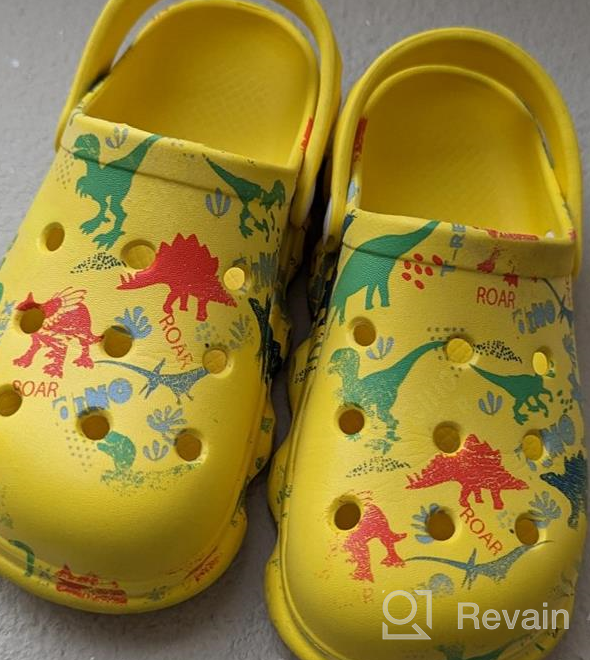 img 1 attached to Aixingyun Toddler Children Slippers Outdoor Boys' Shoes in Clogs & Mules review by Jeremy Gaines