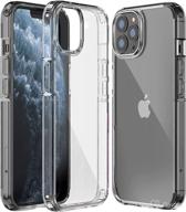 📱 kkm iphone 11 pro case 5.8-inch - clear, shockproof & anti-yellowing protective phone cover, heavy-duty bumper shell for iphone 11 pro, scratch-resistant logo
