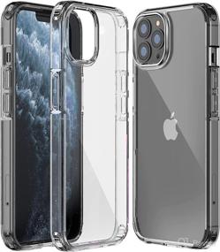 img 4 attached to 📱 KKM iPhone 11 Pro Case 5.8-inch - Clear, Shockproof & Anti-Yellowing Protective Phone Cover, Heavy-Duty Bumper Shell for iPhone 11 Pro, Scratch-Resistant