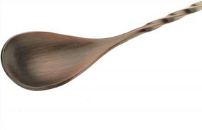 img 1 attached to Barfly M37010ACP Bar Spoon, Japanese Style 13 3/16" (33.5 Cm), Antique Copper