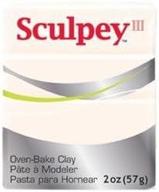 🌟 sculpey polyform sculpey iii polymer clay 2oz translucent s302-010 (5-pack): enhance your creations with high-quality, translucent clay logo