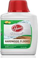 🧽 renewal hardwood floor cleaner by hoover - concentrated cleaning solution, 32oz formula, compatible with floormate machines - ah30431, white logo