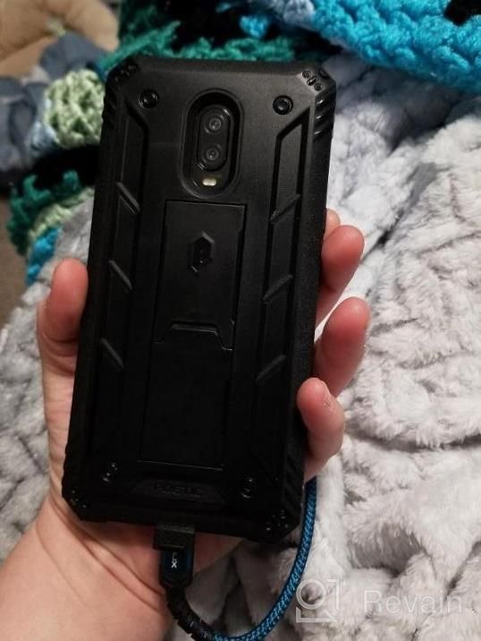 img 1 attached to OnePlus 6T Rugged Case By Poetic: Revolution 360° Protection & Built-In Screen Protector review by Ashley Baker