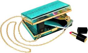 img 3 attached to 👛 Glamorous Multicoloured Jevenis Sequins Crossbody Handbags & Wallets for Women