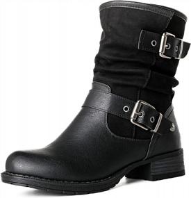 img 4 attached to Women'S 17YY12 Fashion Boots By GLOBALWIN - Stylish & Comfortable!