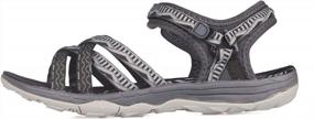 img 3 attached to GRITION Women'S Wide Hiking Sandals - The Perfect Outdoor And Water Sport Companion!