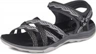 grition women's wide hiking sandals - the perfect outdoor and water sport companion! логотип