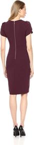 img 1 attached to Calvin Klein Womens Sleeved Seamed Women's Clothing : Dresses