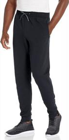 img 4 attached to Stay Comfortable And Stylish With Jerzees Men'S NuBlend Fleece Joggers And Sweatpants