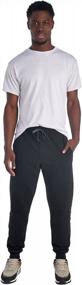 img 3 attached to Stay Comfortable And Stylish With Jerzees Men'S NuBlend Fleece Joggers And Sweatpants
