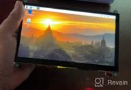 img 1 attached to Enhanced SunFounder Raspberry Touchscreen 7" - 1024×600 Capacitive, IPS, HDMI, HD review by Andre Palenkara