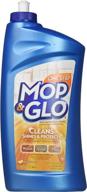 🧼 mop & glo multi-surface floor cleaner: 32 fl oz (pack of 2) - ultimate cleaning solution for all surface types logo