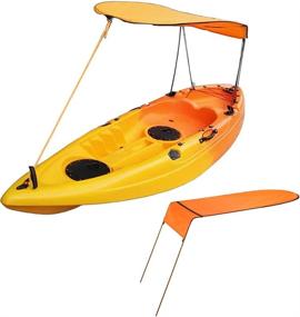 img 4 attached to Stay Cool And Protected: MOOCY Sun Shade Canopy For Ultimate Kayak And Canoe Adventures!