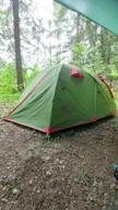 img 1 attached to Triple trekking tent Tramp LITE CAMP 3, sand review by Michal Michal ᠌