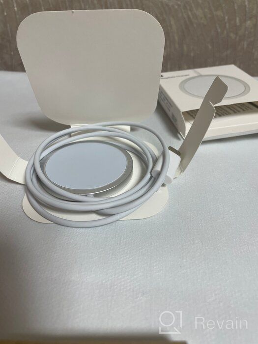 img 2 attached to Apple Magsafe Charger Wireless Charger Qi Power: 15W White review by Jongkol Amphaiphit ᠌