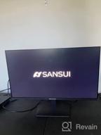img 1 attached to SANSUI ES-24F1: Ultra Slim Ergonomic Monitor with 1920X1080P Resolution, 75Hz Refresh Rate, Adaptive Sync, Type-C Output, Headphone Jack, HDMI, and Built-In Speaker review by Adam Ledbetter