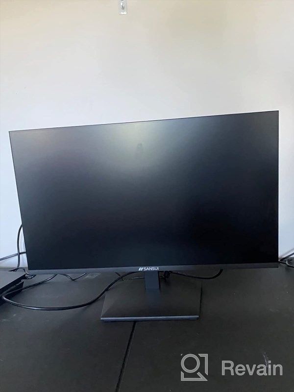 img 1 attached to SANSUI ES-24F1: Ultra Slim Ergonomic Monitor with 1920X1080P Resolution, 75Hz Refresh Rate, Adaptive Sync, Type-C Output, Headphone Jack, HDMI, and Built-In Speaker review by Casey Mendoza