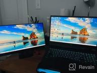img 1 attached to 17.3" Portable EVICIV FreeSync Monitor - 2560X1440 Resolution, Anti-Glare Coating, Tilt Adjustment, Ultrawide Screen, HD review by Jeremy Jacobs
