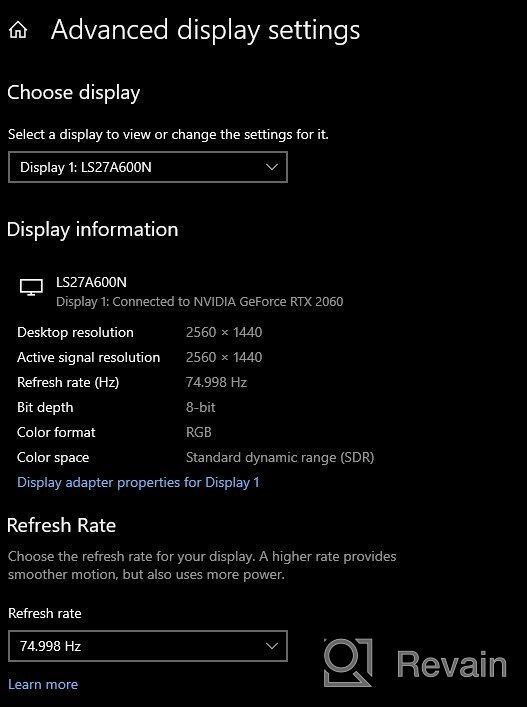 img 1 attached to Enhance your viewing experience with the SAMSUNG Adjustable TUV Certified Intelligent LS32A600NWNXGO 2560X1440P, 75Hz, Flicker-Free, High Dynamic Range Monitor review by Shawn Jackson