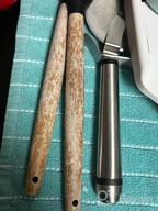 картинка 1 прикреплена к отзыву 7-Piece Silicone Kitchen Utensil Set W/ Acacia Wooden Handles - High Heat Resistant Cooking Tools от Charles Notti