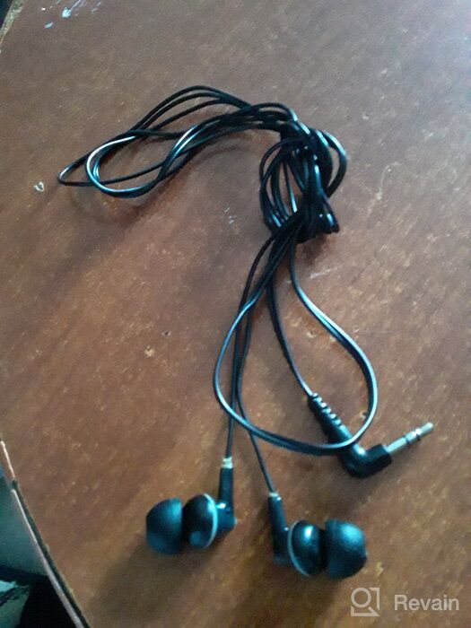 img 1 attached to Panasonic Wired Earphones Black RP HJE125E K review by Bali ᠌