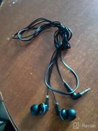 img 1 attached to Black Panasonic RP-HJE125E-K Wired Earphones 🎧 with 3.5 mm Jack review by Bali ᠌
