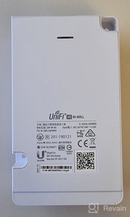 img 2 attached to Enhance your Wi-Fi coverage with Ubiquiti Networks UniFi In-Wall Wi-Fi Access Point 802.11AC Wave 2 (UAP-IW-HD-US), White review by Siu Kth ᠌