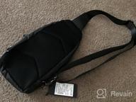 img 1 attached to Multi-Purpose Water Resistant Sling Bag For Outdoor Sports And Fashion review by Bill Lacy