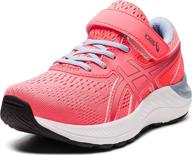 👟 asics kids excite french athletic little girls' shoes logo